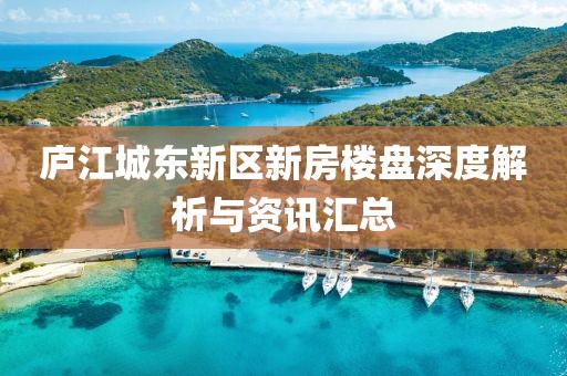庐江城东新区新房楼盘深度解析与资讯汇总