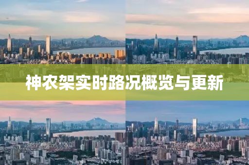 神农架实时路况概览与更新