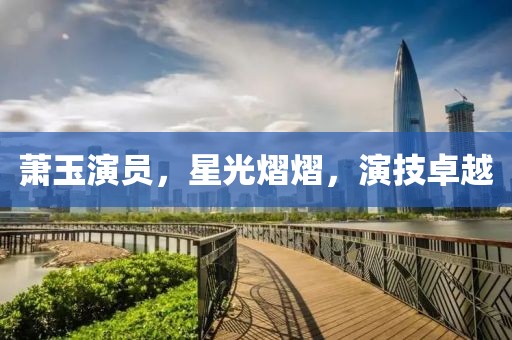 萧玉演员，星光熠熠，演技卓越