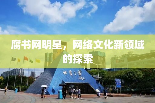 腐书网明星，网络文化新领域的探索