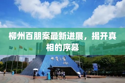 柳州百朋案最新进展，揭开真相的序幕