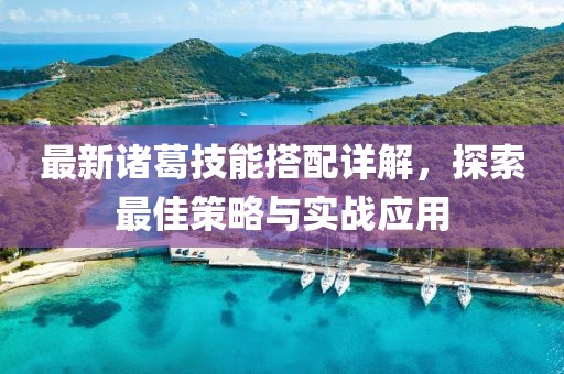 最新诸葛技能搭配详解，探索最佳策略与实战应用