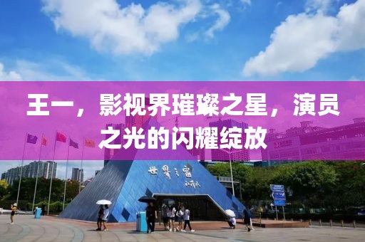 王一，影视界璀璨之星，演员之光的闪耀绽放