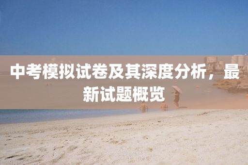 中考模拟试卷及其深度分析，最新试题概览