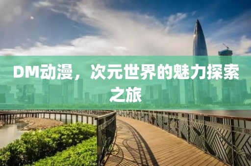 DM动漫，次元世界的魅力探索之旅