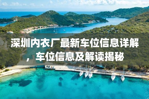 深圳内衣厂最新车位信息详解，车位信息及解读揭秘