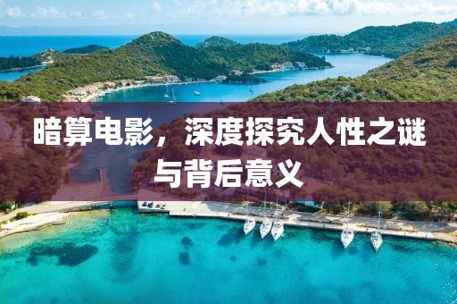 暗算电影，深度探究人性之谜与背后意义