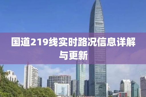 国道219线实时路况信息详解与更新