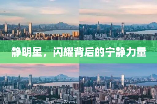 静明星，闪耀背后的宁静力量