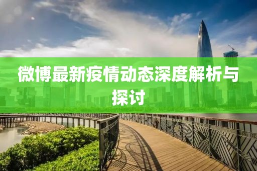 微博最新疫情动态深度解析与探讨