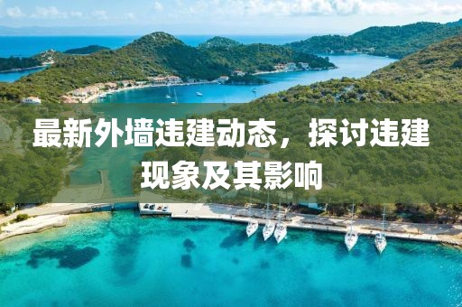 最新外墙违建动态，探讨违建现象及其影响