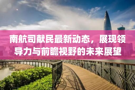 南航司献民最新动态，展现领导力与前瞻视野的未来展望