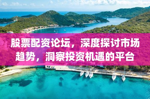 股票配资论坛，深度探讨市场趋势，洞察投资机遇的平台
