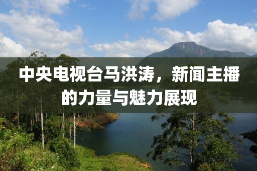 中央电视台马洪涛，新闻主播的力量与魅力展现