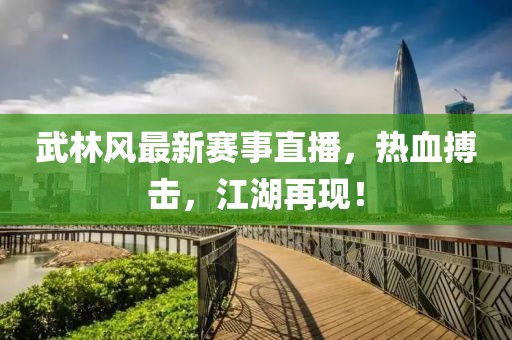 武林风最新赛事直播，热血搏击，江湖再现！