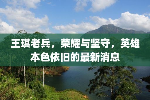 王琪老兵，荣耀与坚守，英雄本色依旧的最新消息