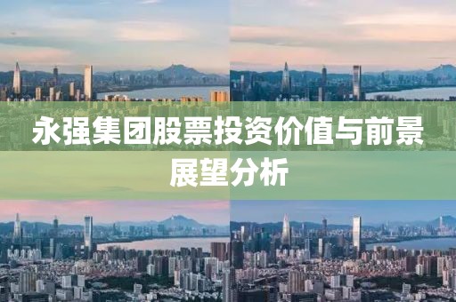 永强集团股票投资价值与前景展望分析