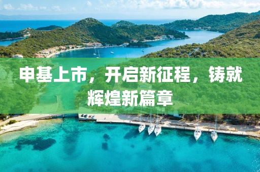 申基上市，开启新征程，铸就辉煌新篇章