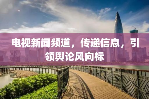 电视新闻频道，传递信息，引领舆论风向标