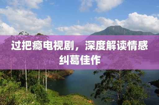 过把瘾电视剧，深度解读情感纠葛佳作