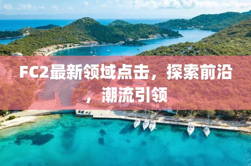 FC2最新领域点击，探索前沿，潮流引领