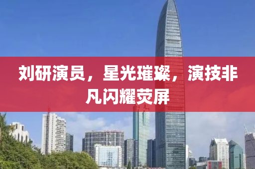 刘研演员，星光璀璨，演技非凡闪耀荧屏