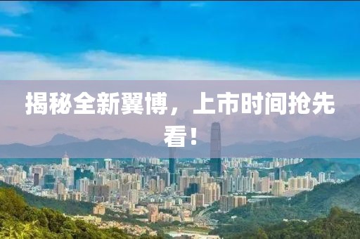 揭秘全新翼博，上市时间抢先看！
