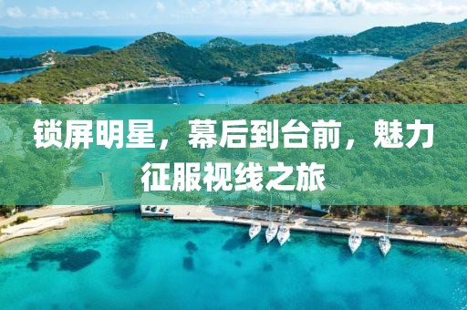 锁屏明星，幕后到台前，魅力征服视线之旅