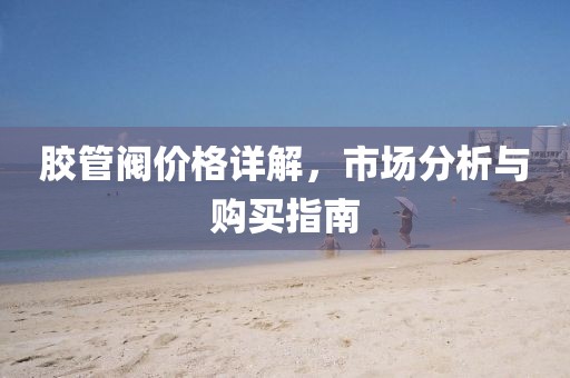胶管阀价格详解，市场分析与购买指南