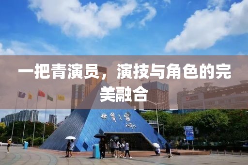 一把青演员，演技与角色的完美融合