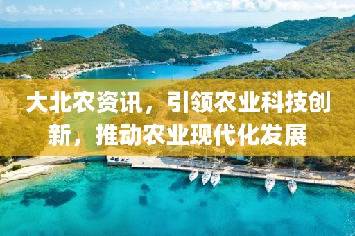 大北农资讯，引领农业科技创新，推动农业现代化发展