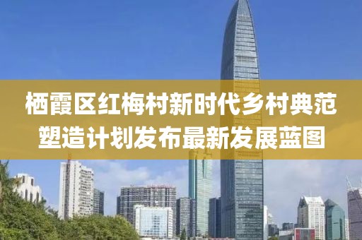 栖霞区红梅村新时代乡村典范塑造计划发布最新发展蓝图
