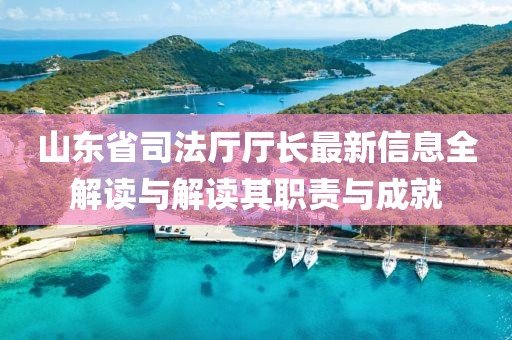 山东省司法厅厅长最新信息全解读与解读其职责与成就