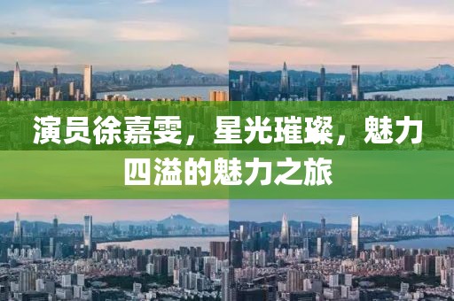 演员徐嘉雯，星光璀璨，魅力四溢的魅力之旅