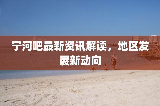 宁河吧最新资讯解读，地区发展新动向