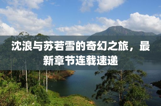 沈浪与苏若雪的奇幻之旅，最新章节连载速递