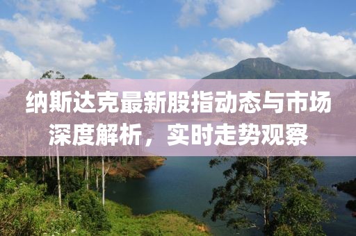 纳斯达克最新股指动态与市场深度解析，实时走势观察