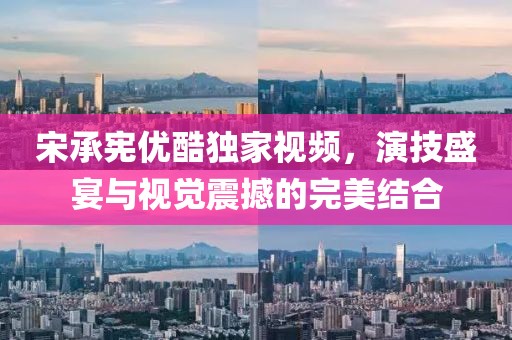宋承宪优酷独家视频，演技盛宴与视觉震撼的完美结合
