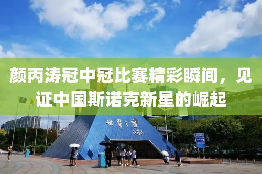 颜丙涛冠中冠比赛精彩瞬间，见证中国斯诺克新星的崛起