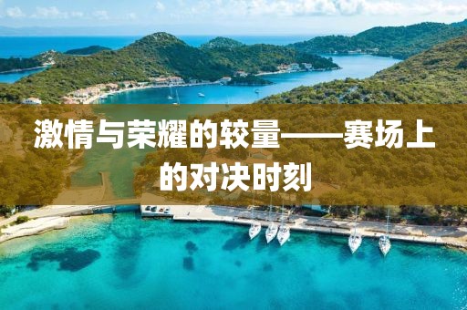 激情与荣耀的较量——赛场上的对决时刻