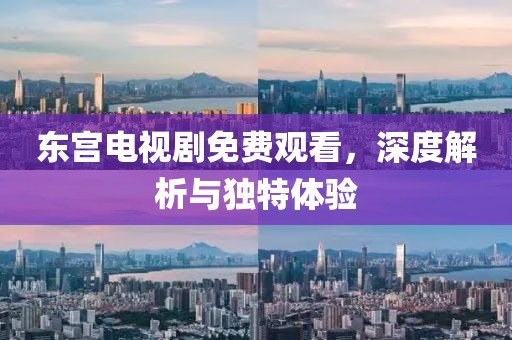 东宫电视剧免费观看，深度解析与独特体验