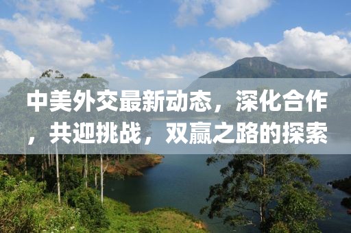 中美外交最新动态，深化合作，共迎挑战，双赢之路的探索