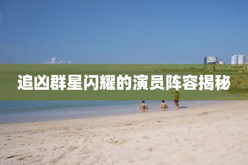 追凶群星闪耀的演员阵容揭秘