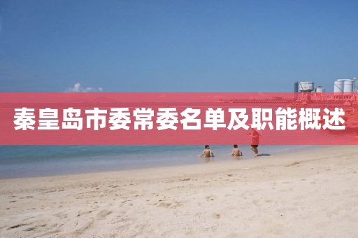 秦皇岛市委常委名单及职能概述