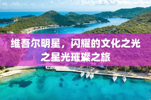 维吾尔明星，闪耀的文化之光之星光璀璨之旅