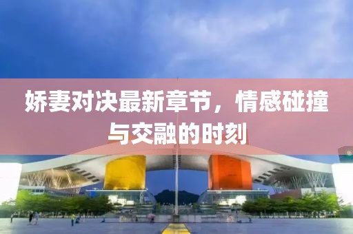 娇妻对决最新章节，情感碰撞与交融的时刻