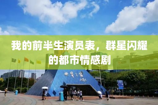 我的前半生演员表，群星闪耀的都市情感剧
