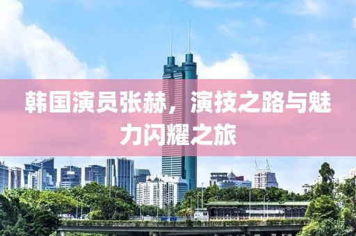 韩国演员张赫，演技之路与魅力闪耀之旅
