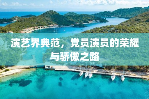 演艺界典范，党员演员的荣耀与骄傲之路