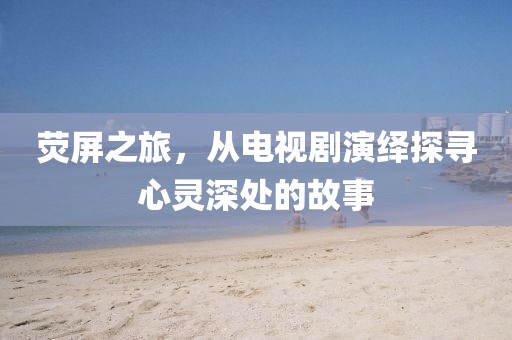 荧屏之旅，从电视剧演绎探寻心灵深处的故事